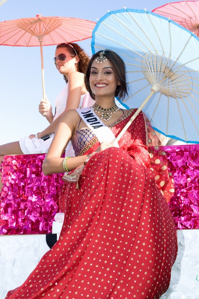 Ekta Chowdhry at Miss Universe 2009 73