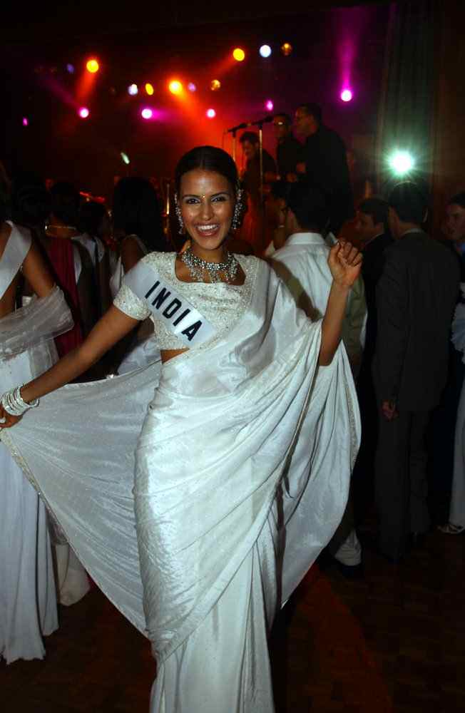 Neha Dhupia at Miss Universe 2002 14