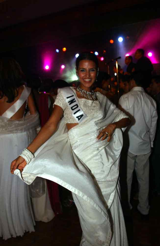 Neha Dhupia at Miss Universe 2002 15