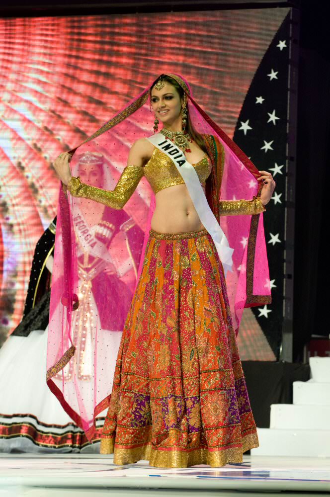 Simran Kaur Mundi at Miss Universe 2008 25