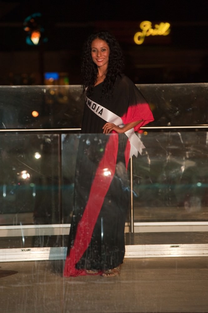 Ushoshi Sengupta at Miss Universe 2010 23