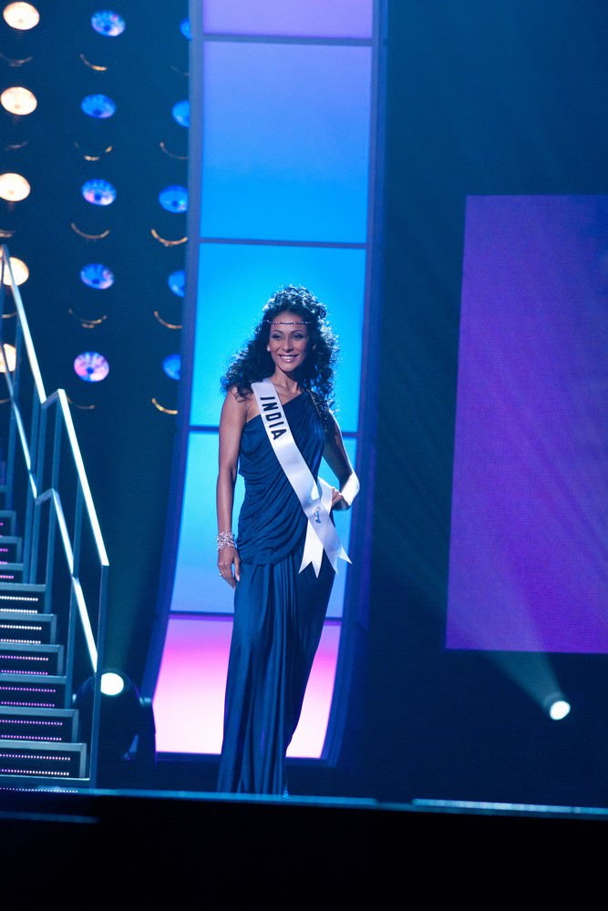 Ushoshi Sengupta at Miss Universe 2010 37